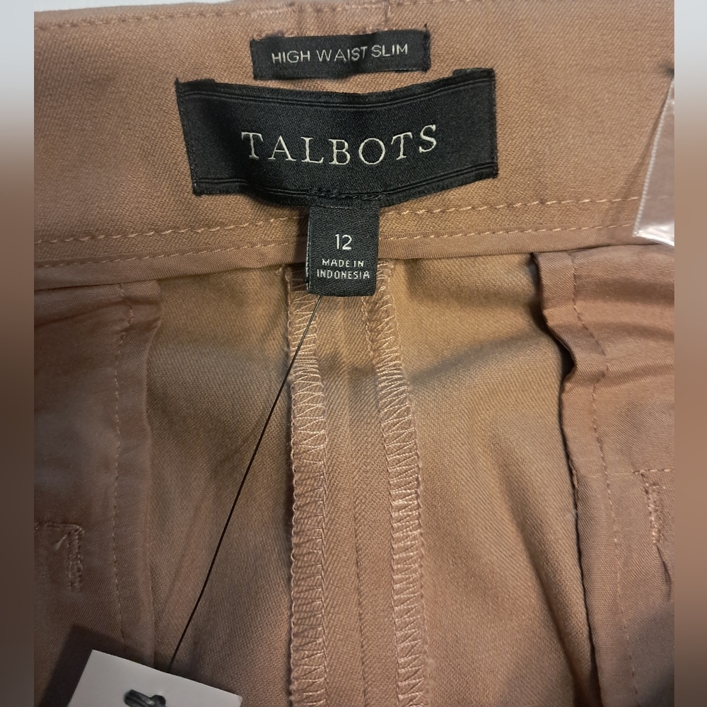 Talbots Women's Chinos - Brown - Picture 2 of 5
